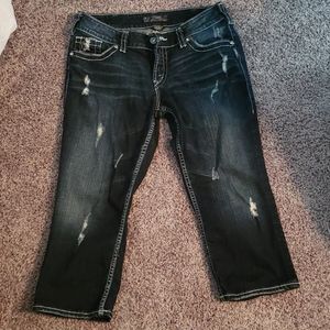 Capri jeans